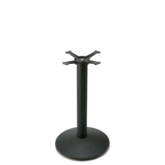 C17 Black - Heavy Weight Table Base with Flip Mechanism - Dining Height (29")