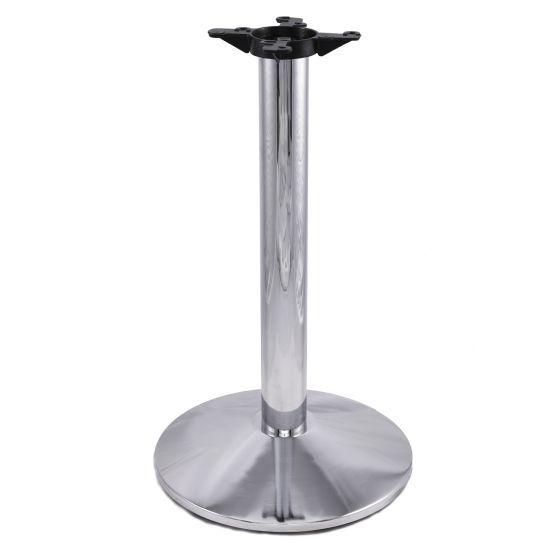 CR17 Chrome - Heavy Weight Table Base - Coffee Table Height (18")