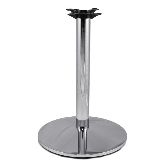CR20 Chrome - Extra Heavy Weight Table Base - Bar Height (41")