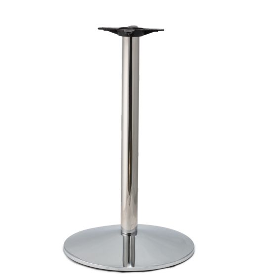 CR22 Chrome - Light Weight Table Base - Counter Height