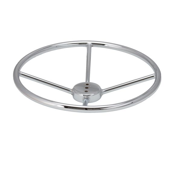 22" Diameter Chrome Plated Foot Rest