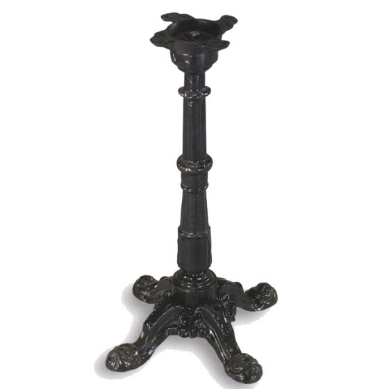 J17 Semi-Gloss Black Table Base