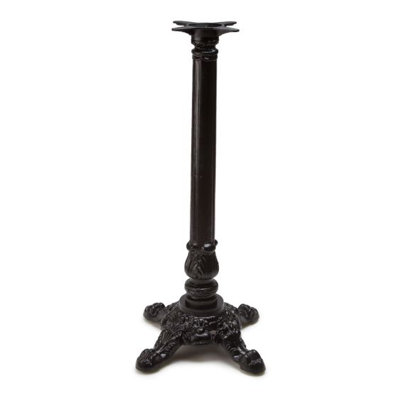 J24 Semi-Gloss Black Table Base - Bar Height (41")