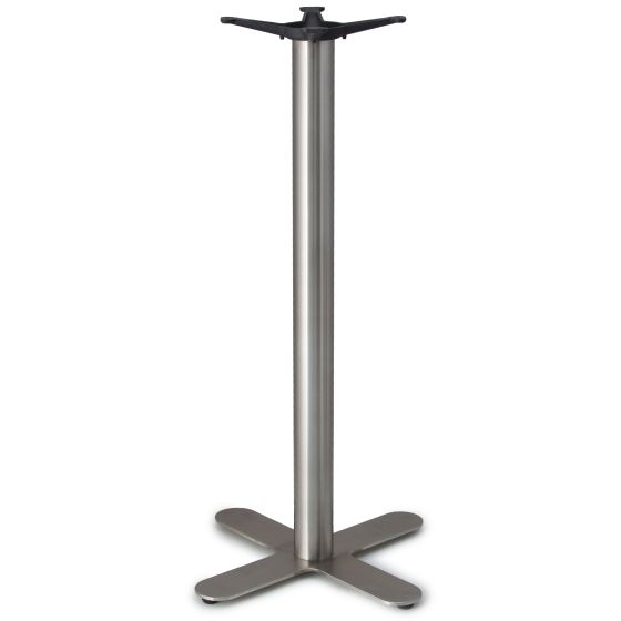 JSX22 Stainless Steel Table Base - Bar Height