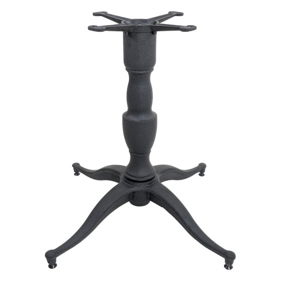 L32X Black Table Base - Dining Height (27 1/4")
