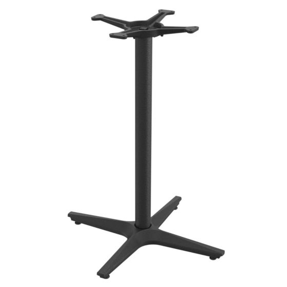 Marin-22 Black Minimalist 4 Prong Table Base
