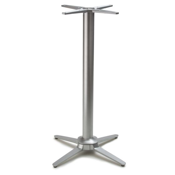 No-Rock Esplanade Metallic Silver - Self-Stabilizing Table Bases