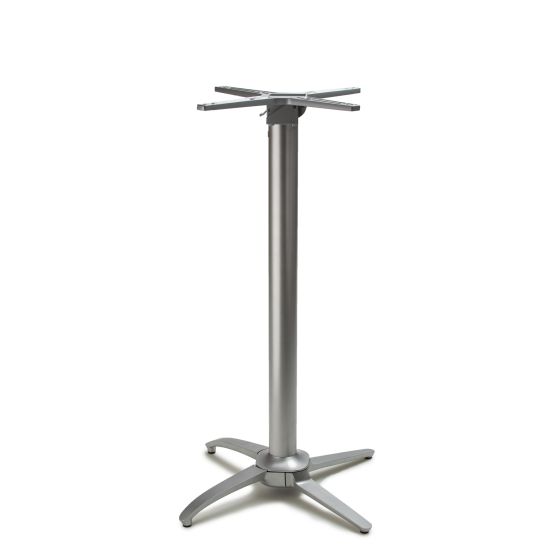 No-Rock Terrace Metallic Silver - Self Stabilizing Table Base