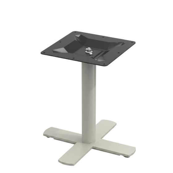 Ravello-17X - Taupe Table Base - Coffee Table Height (18 1/4")
