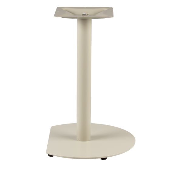 Ravello-22D Taupe D-Style Double Table Base