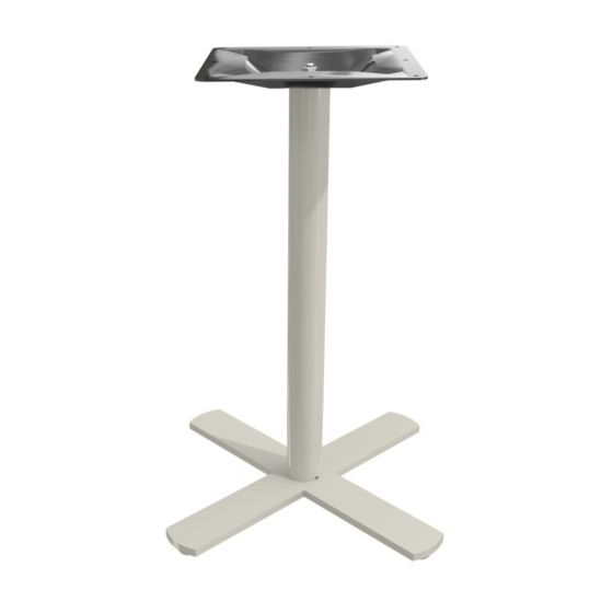 Ravello-22X - Taupe Table Base - Dining Height (28 1/2")