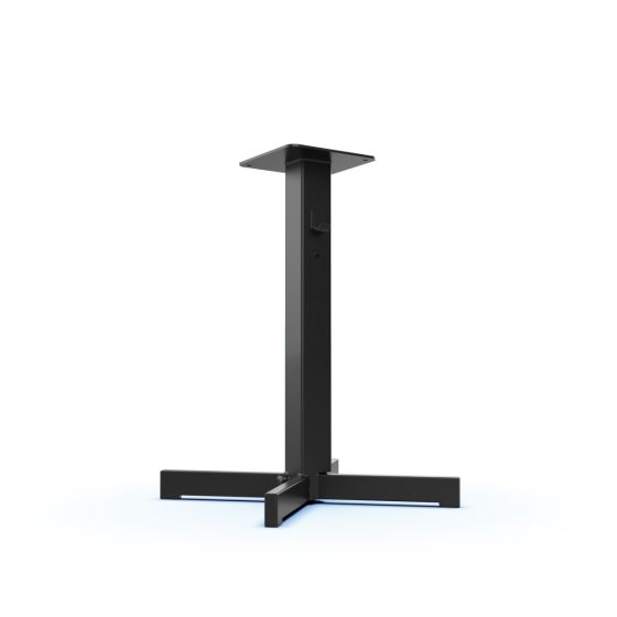 Rockless Self-Stabilizing Table Base Counter Height