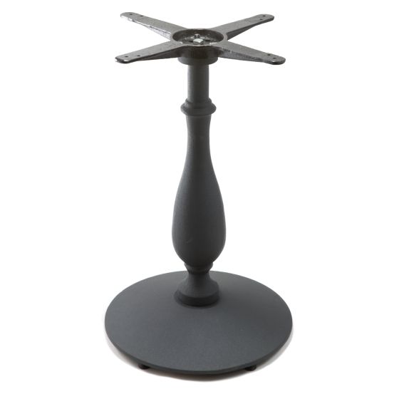 Savile-20 Black Table Base - Extra Heavy Weight