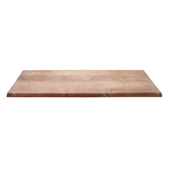 Werzalit Table Top Findus Faux Reclaimed Wood Finish