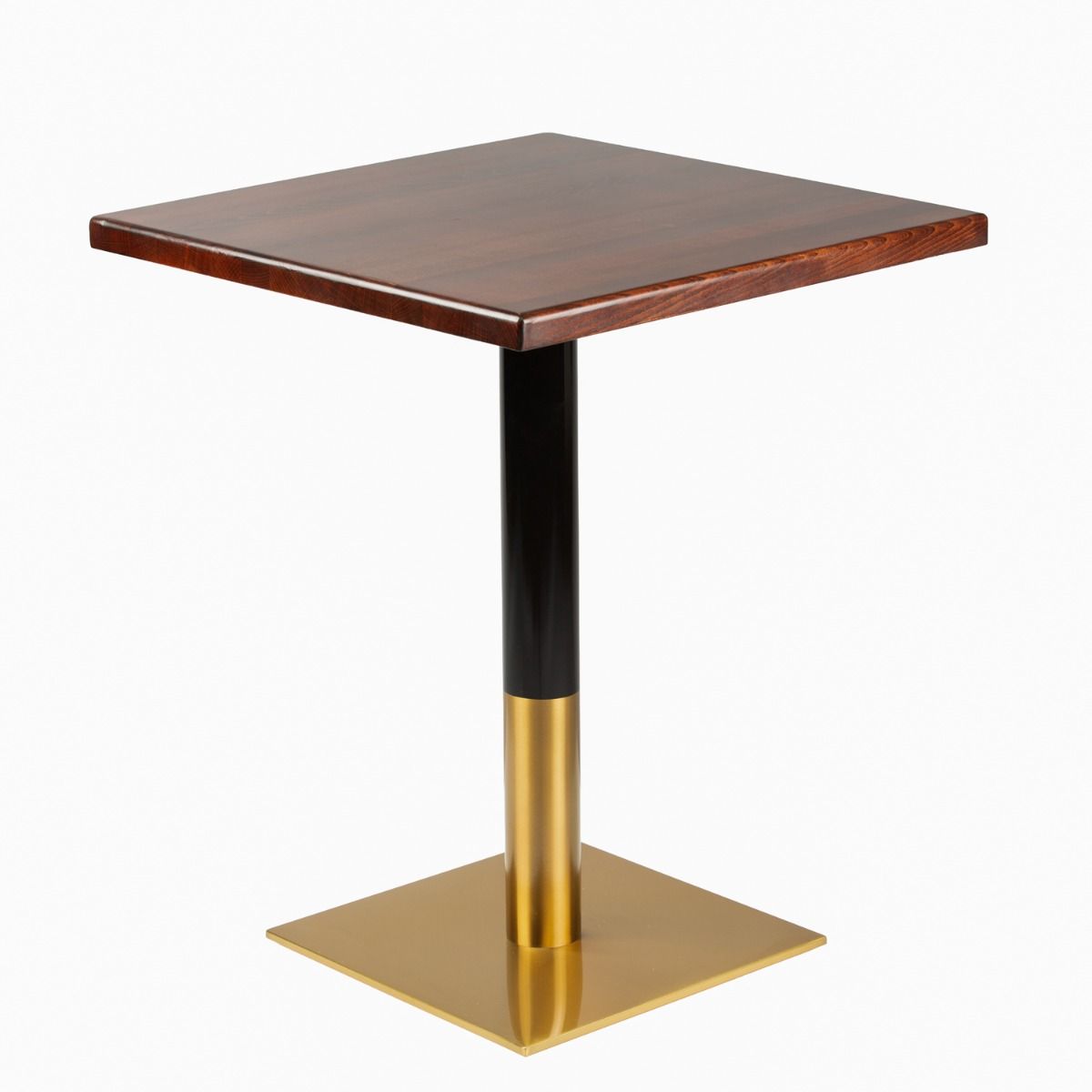 Deco-15SQ Two Tone Brass Table Base