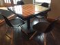 Faro Series Black Disc Pedestal Table Base