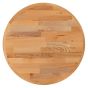 Butcher Block Style Table Top - 24" Round