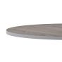 Reversible Laminate Top - 30" Round - White + Gray