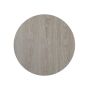 Reversible Laminate Top - 30" Round - White + Gray