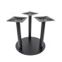 Ravello-29X3 Black Table Base - Bar Height (40 1/4")