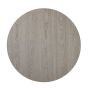Reversible Laminate Top - 42" Round - White + Gray