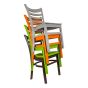 All-Weather Ladder Back Chair - Stacked