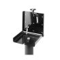 C17 Black - Heavy Weight Table Base with Flip Mechanism - Dining Height (29")