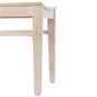 Galleria Solid Wood Restaurant Dining Chair - White