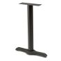 B22T Black ADA T Style Table Base