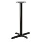 Braga-2230 Stamped Steel Black X Style Table Base