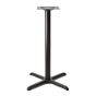 Braga-30 Black Table Base - Bar Height (40 1/4")