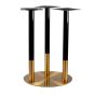 Deco-29X3 Dual Tone Three Column Heavy Duty Table Base