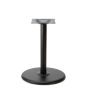 Faro-22 Stamped Steel Black Disc Style Table Base
