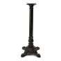 J24 Semi-Gloss Black Table Base - Bar Height (41")