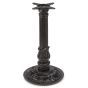 K15 Black Semi-Gloss Cast Iron Vintage Style Table Base