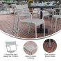 Leighton Steel Stackable Arm Chair Overview