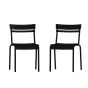 Leighton Indoor Outdoor Steel Restaurant Chair