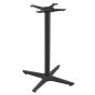Marin-22 Black Minimalist 4 Prong Table Base