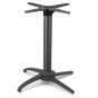 No-Rock Terrace Black - Self-Stabilizing Table Base - Bar Height (40.7")