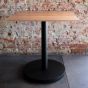 No-Rock Lunar Black Self-Stabilizing Table Base with Table Top