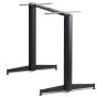 No Rock Parkway 2 x 2 Black Trestle Style All Weather ADA Table Base