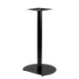 Ravello-22D Black D-Style Pedestal Metal Table Base