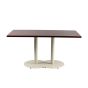 Ravello-22D - D-Style Taupe Table Base