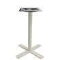 Ravello-22X Taupe X Style Table Base - Dining Height