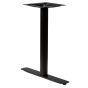 Ravello-26T Black T-Style 2-Prong ADA Wheelchair Accessible Metal Pedestal Table Base