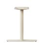 Ravello-22T Taupe T-Style ADA Wheelchair Accessible Metal Pedestal Table Base