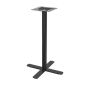Ravello-30X Black X Style Pedestal Indoor Outdoor Table Base