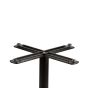 Ravello-26X Black X-Style Heavy Duty Indoor Outdoor Table Base