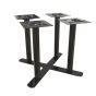 Ravello-40X - Black Table Base - Dining Height (28 1/2")