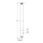 Rockwell Table Leg